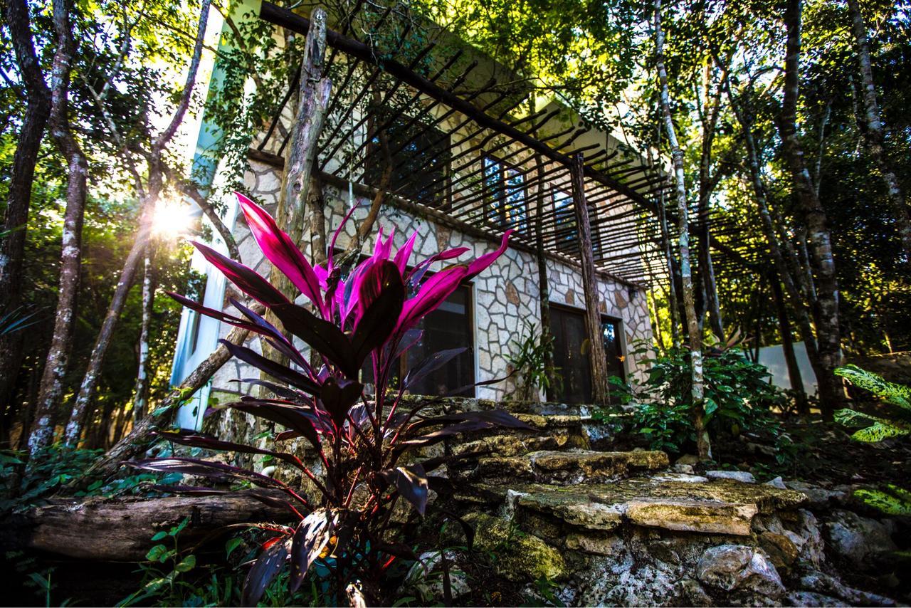 Escarabajo Rojo Bed and Breakfast Tulum Exteriör bild