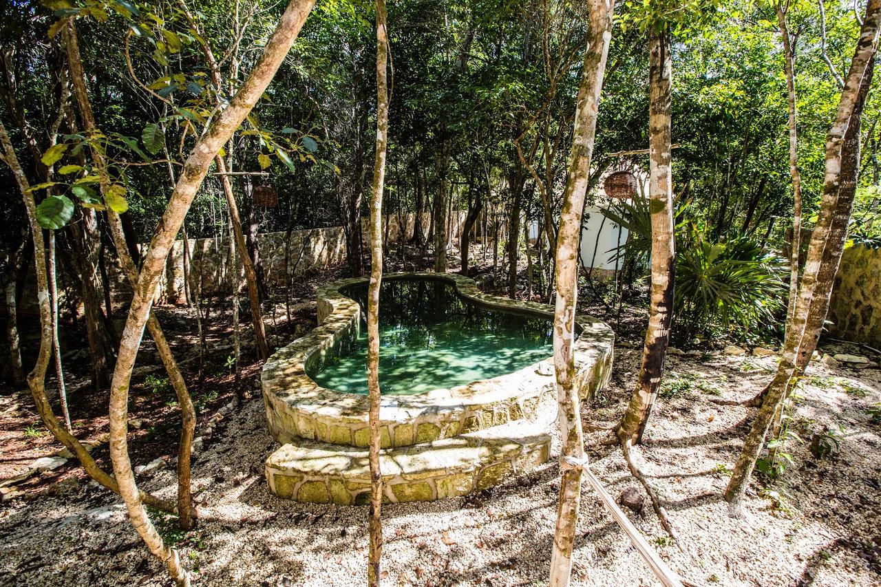 Escarabajo Rojo Bed and Breakfast Tulum Exteriör bild